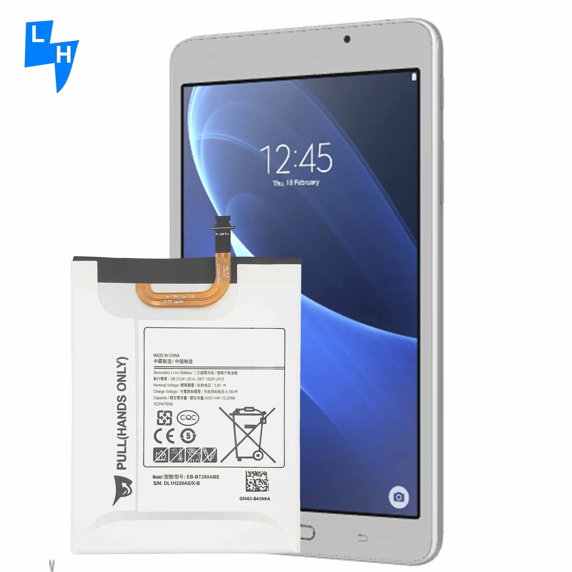 EB-BT280ABE High capacity Tab Digital Battery For Samsung Galaxy Tab A 7.0 SM-T280 T280 T285 replace tablet battery 3.8V 4000mah