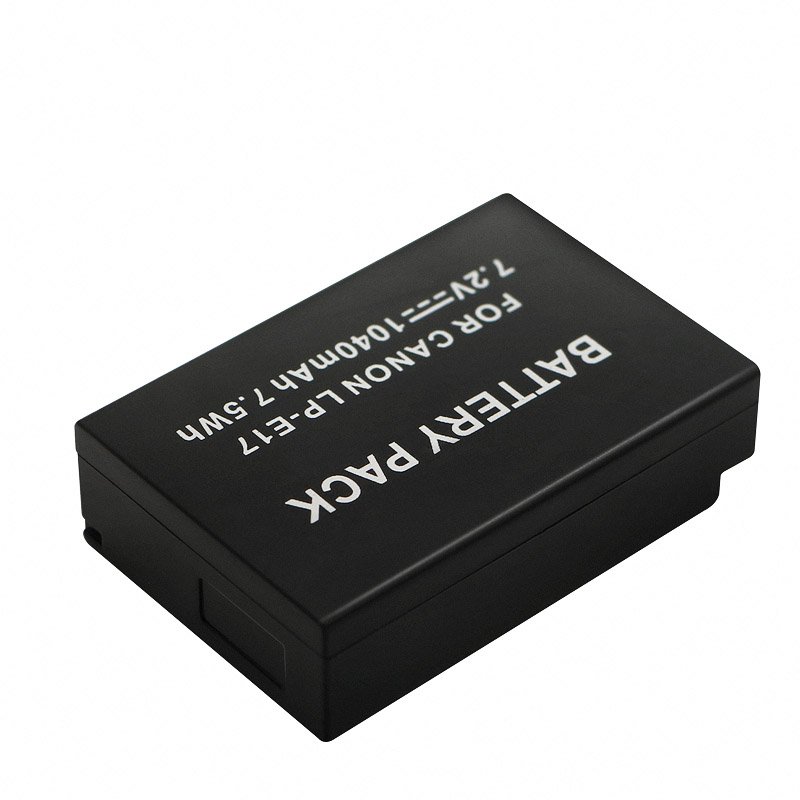 Hot 7.2v 1040mAh LP-E17 E17 digital camera rechargeable battery for Canon M3 M5 750D 760D 800D T6i T6s 8000D Kiss X8i