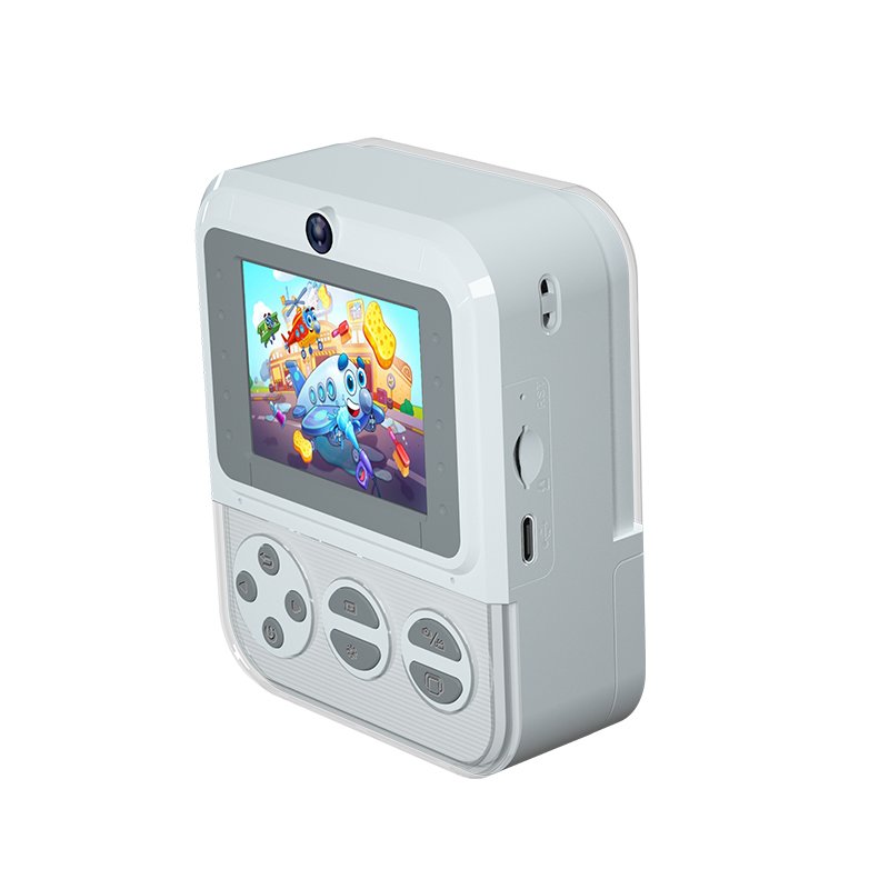 Children's Minimalist Thermal Paper Printing Camera 1100mAh Battery Capacity Digital Camera Video Shooting Lens gimble