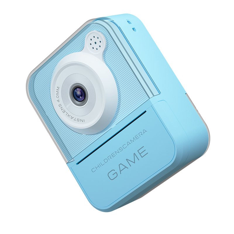 Children's Minimalist Thermal Paper Printing Camera 1100mAh Battery Capacity Digital Camera Video Shooting Lens gimble