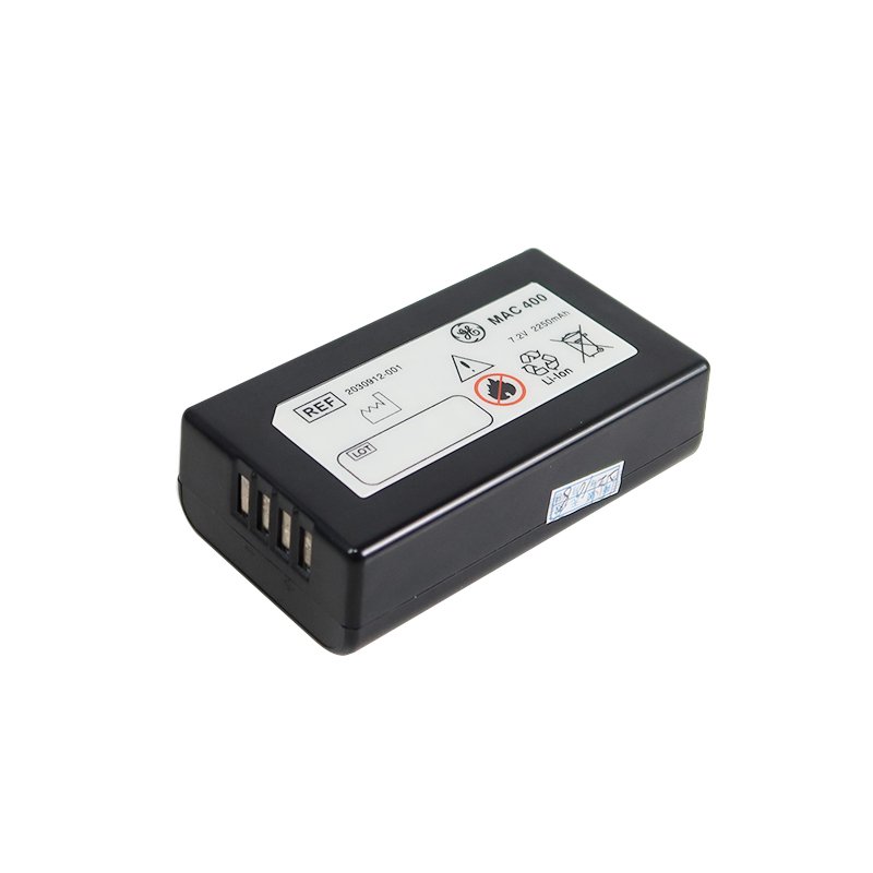 Li-ion 7.2V 2250mAh Lithium ion Battery For Mac 400 MAC C3 MAC600 2047357-001 2030912-001 ECG Replacement Battery