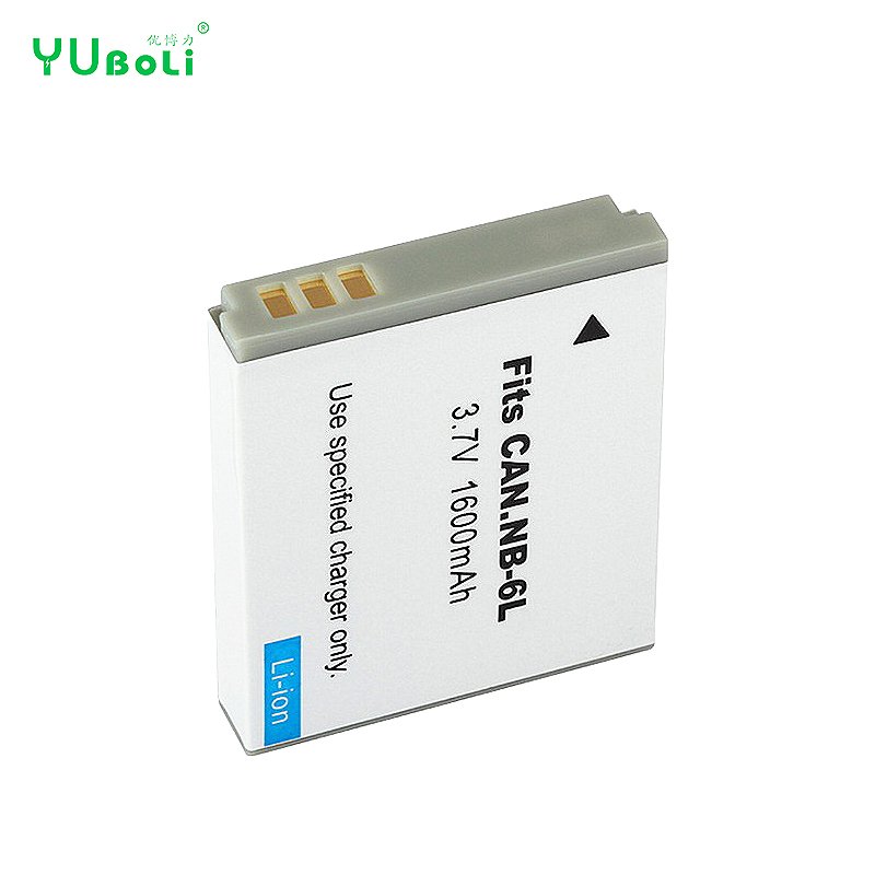 YUBOLI 2021 digital Camera Battery NB-6L NB-6LH For Canon PowerShot D10 D20 SX280 SX500