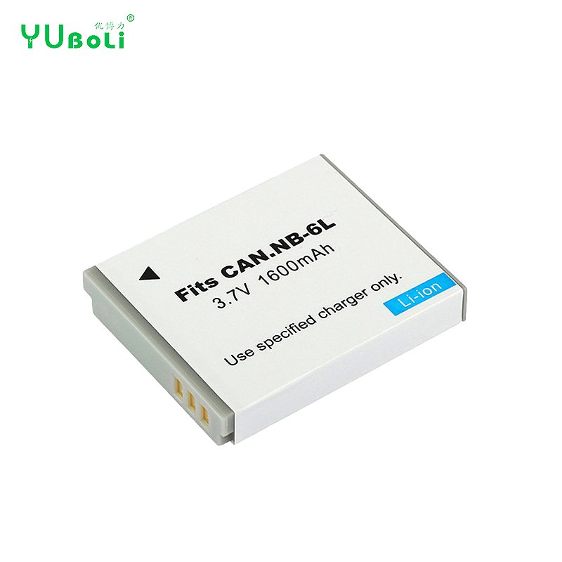 YUBOLI 2021 digital Camera Battery NB-6L NB-6LH For Canon PowerShot D10 D20 SX280 SX500