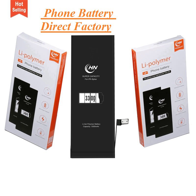 100% Factory Tested 0 Cycle OEM Mobile Phone Battery for iPhone 15 Pro max 14 13 12 Plus 6G 7G 8G Digital Batteries