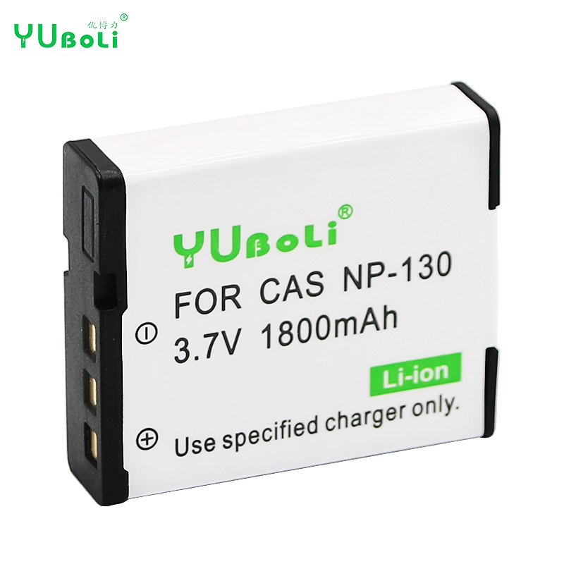 3.7V Lithium battery CNP-130 CNP130 1800mAh for cas ZR1500/3500/ZR3600/ZR5500 Digital camera battery