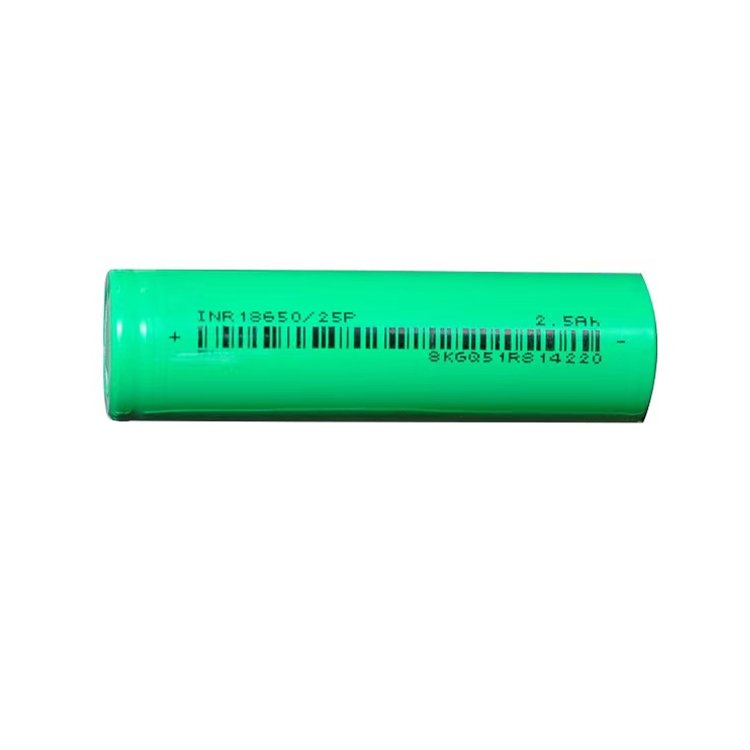 12C Discharge Rate 18650 Rechargeable Battery 3.7v 2500mah 18650 Lithium Ion Battery Digital Battery