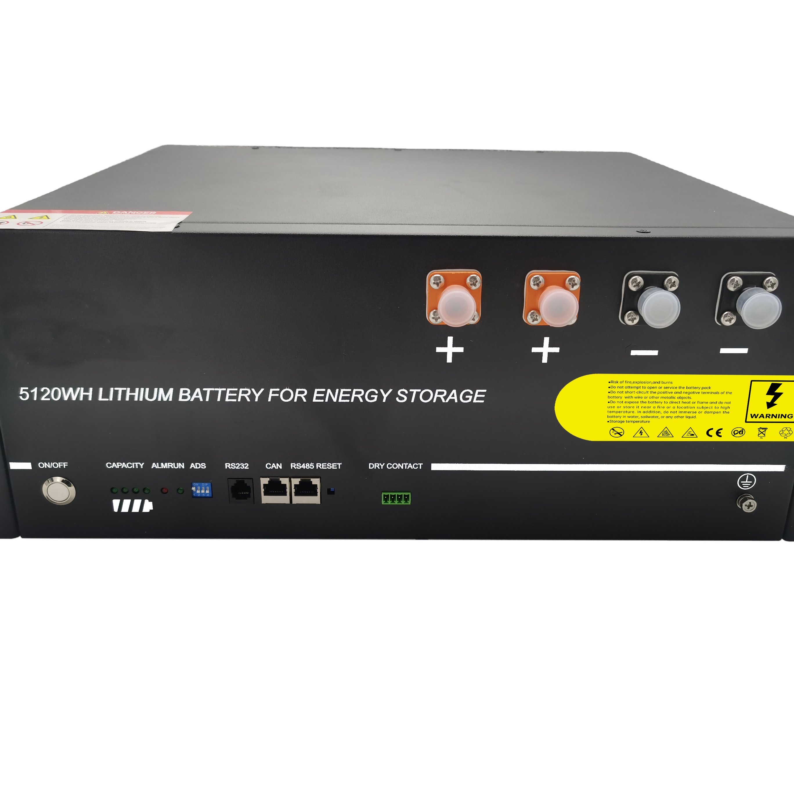 Greatpower LPF battery 48V 100Ah 200Ah Rack Mounted Lithium Iron Battery Deep Cycle Battery Lifepo4 For Solar Energy