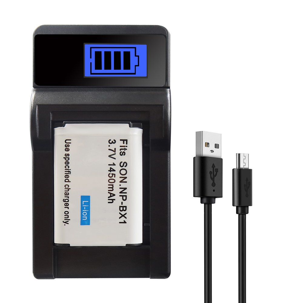NP-BX1 Rechargeable Battery for Sony HX300 HX400 HX50 HX60 DSC RX1 RX100 AS100V AS300 M3 M2 AS15 WX350 np bx1 1300mah Camera