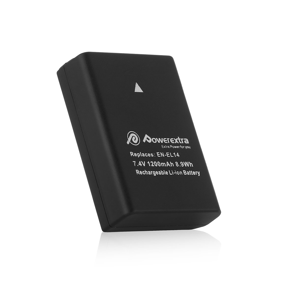 Powerextra 1200mAh 7.4v Replacement EN-EL14 EN-EL14A Digital Camera Rechargeable Batteries