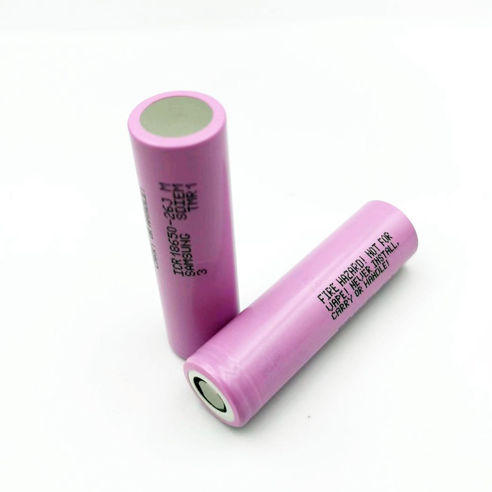 ICR18650 26J Rechargeable Lithium Battery Cylindrical Pack for Digital Products with CB Certificate