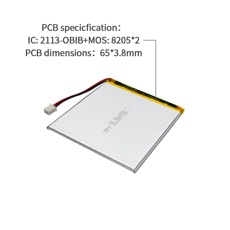 Custom Batteries Lithium Ion High Capacity UFX 388085 3800mAh 3.8V With Certificate For Tablet Computer