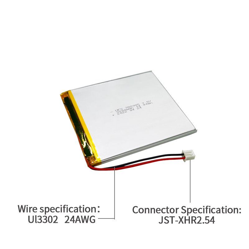 Custom Batteries Lithium Ion High Capacity UFX 388085 3800mAh 3.8V With Certificate For Tablet Computer