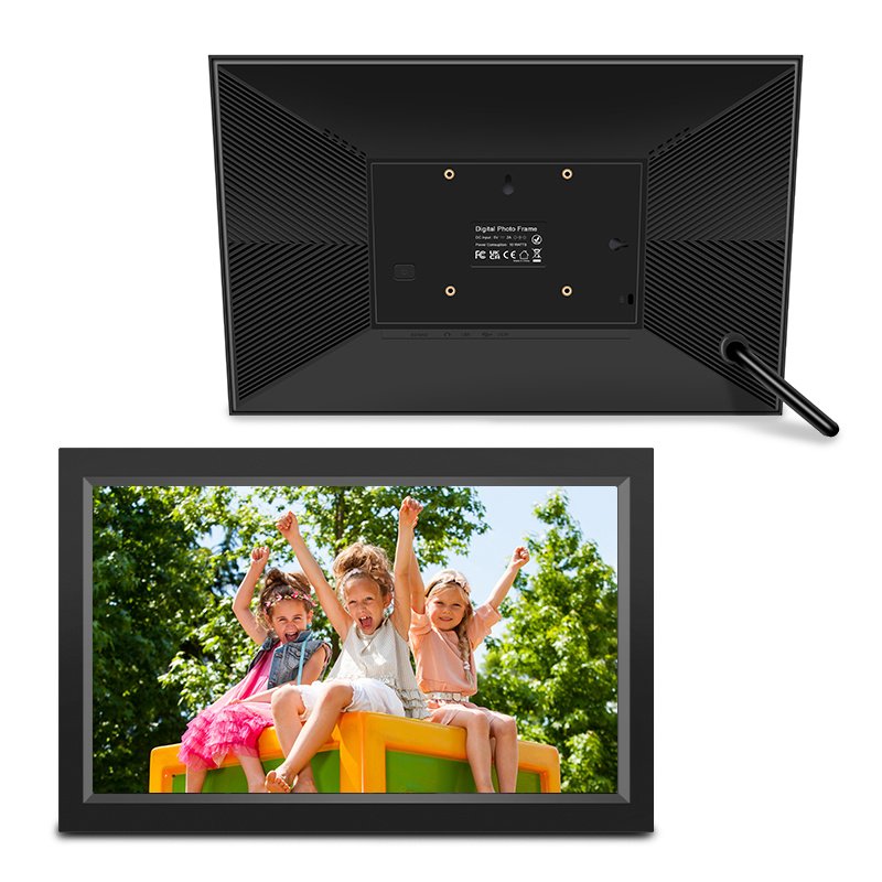 Manufactory Direct Black Video High Definition Wifi Battery Operated 15.6 Inch Picture Digit Photo Frame