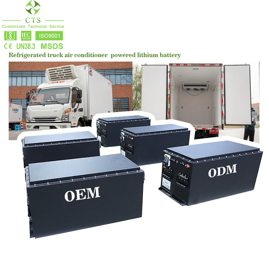 Li-ion Battery for Refrigerated Transportation Vehicle 24V200Ah Large Capacity and Long Durability