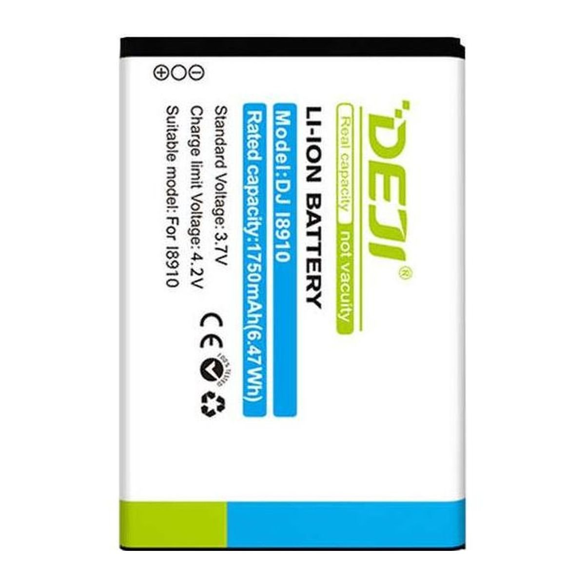 DEJI high quality EB504465VU Digital Batteries For Samsung galaxy i8910 B7300 S8500 small phone battery
