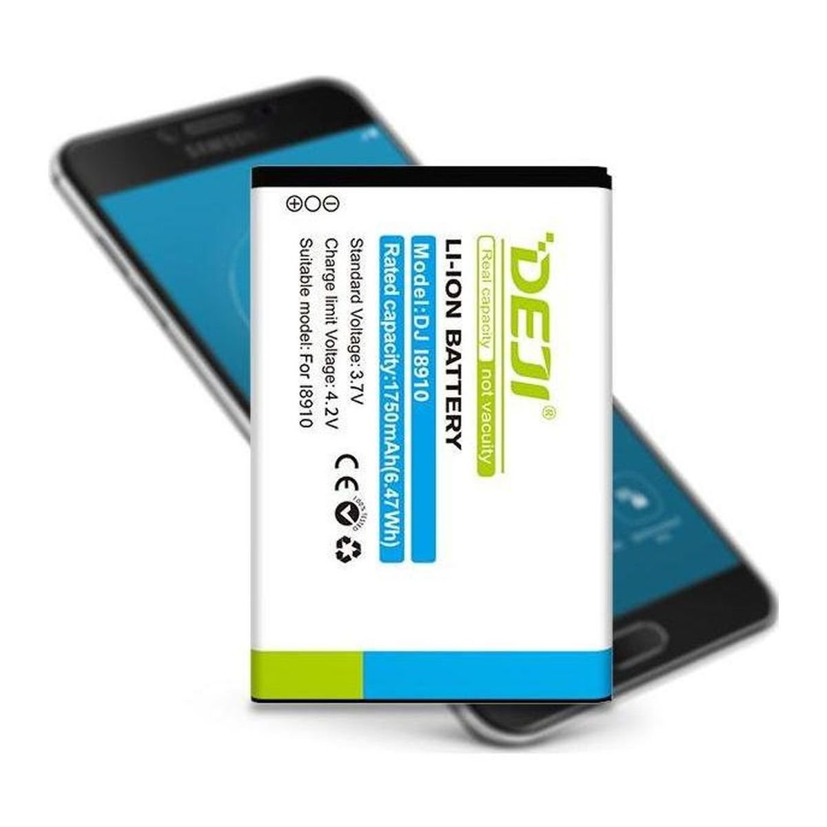 DEJI high quality EB504465VU Digital Batteries For Samsung galaxy i8910 B7300 S8500 small phone battery