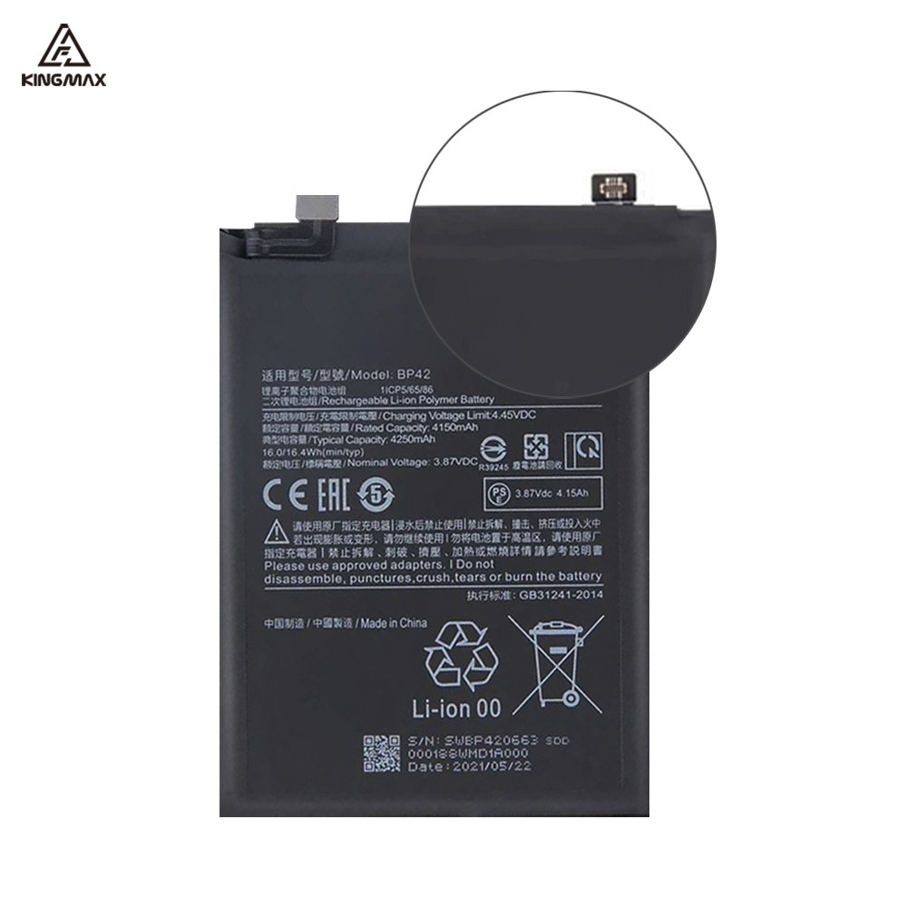 For Xiaomi Phones Spare and Battery for Xiaomi MI 11 Lite 5G Batteries Cell Phone BP42 Xiaomi 11 lite Battery 4250mAh Capacity