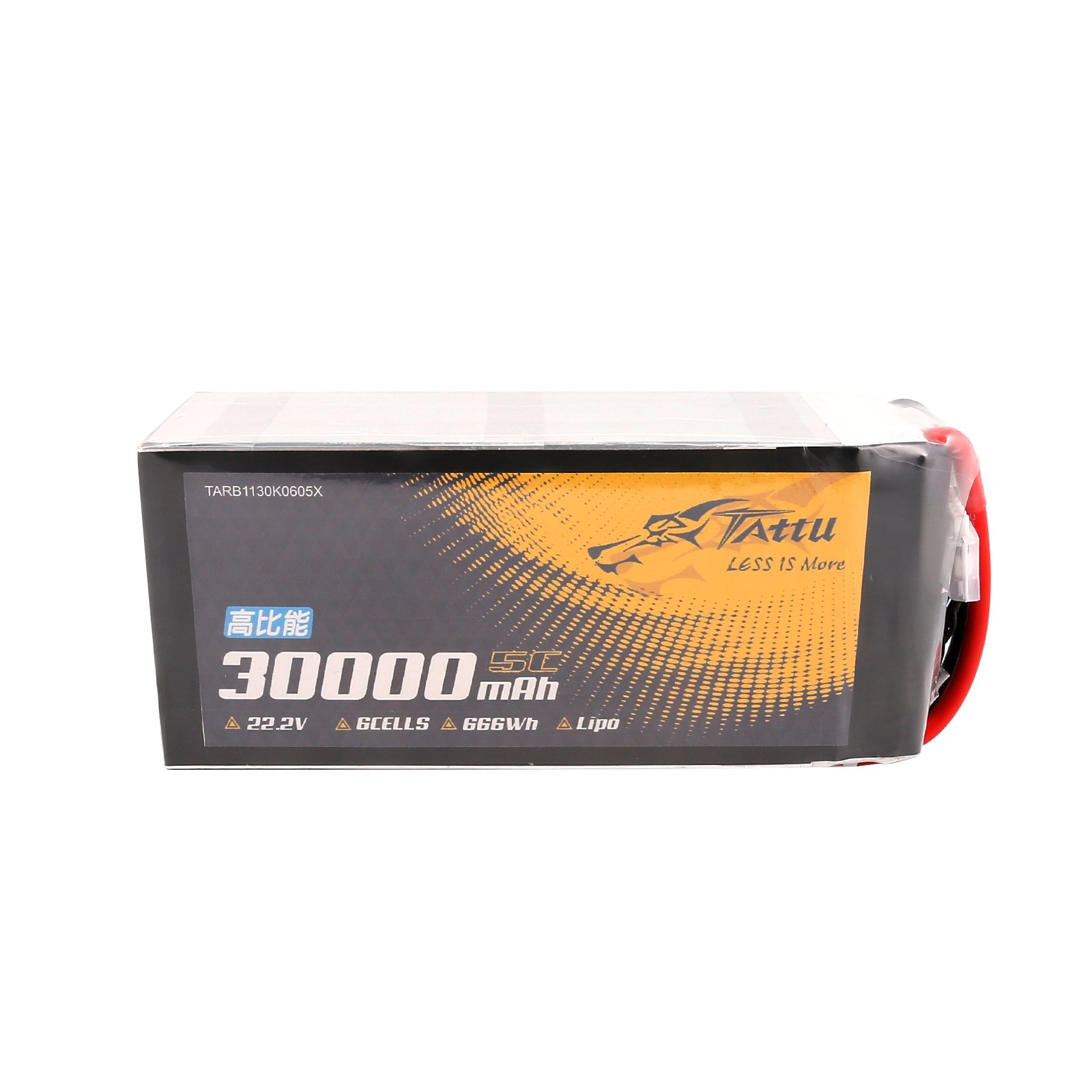 TATTU STONE SOLID STATE LI-ION BATTERY 30000mAh 22.2V 6S for Multirotor FPV Drone Hexacopter VTOL