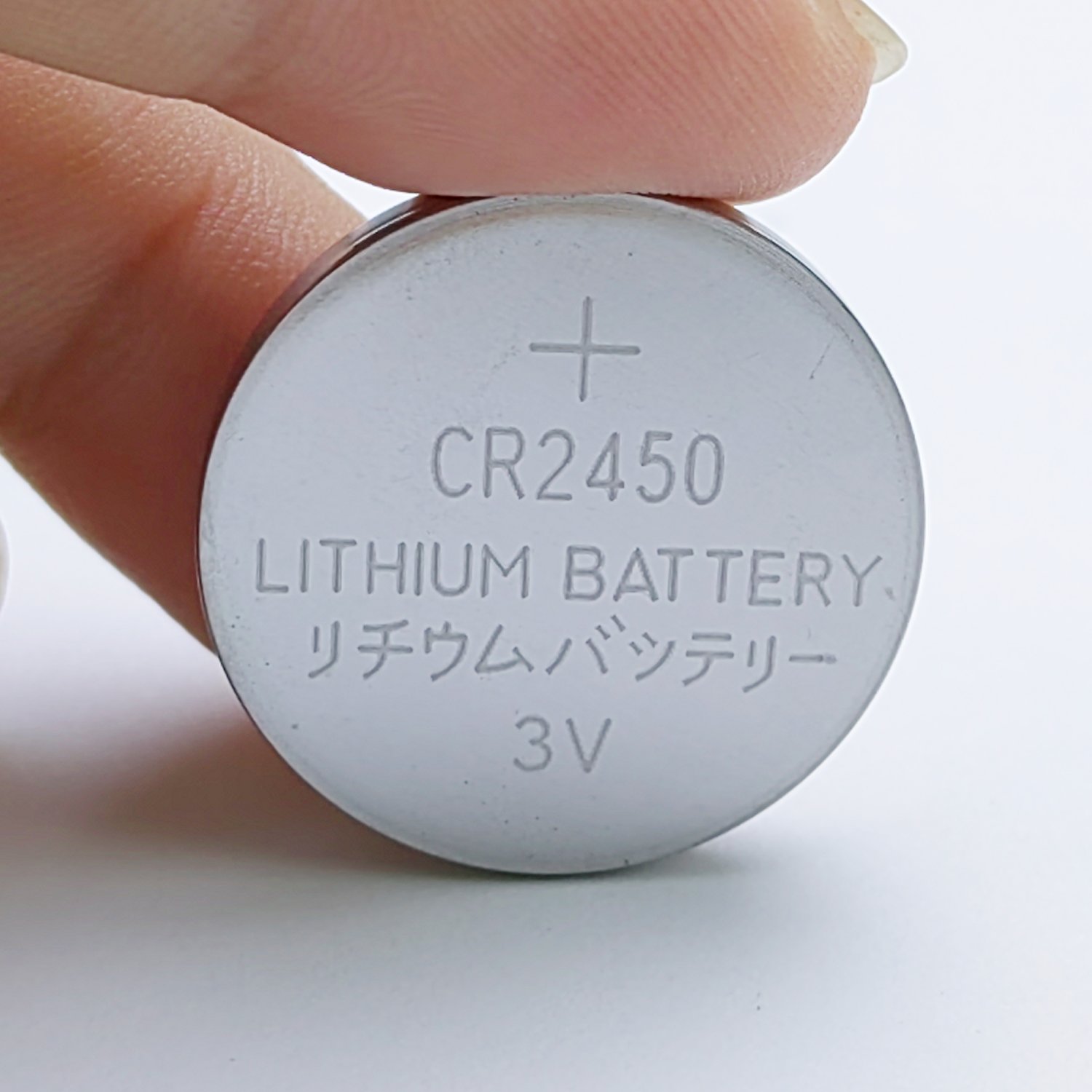 BR2450 3V 550mAh Primary button Poly-carbon mono fluoride lithium battery CR2450