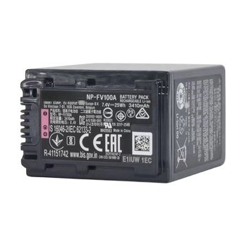 Wholesale Rechargeable Long Life Battery Camera NP-FV100A Smart Battery Camera Camera Battery High capacity carton packaging