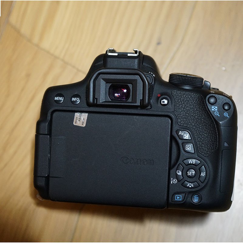 High-quality appearance, original second-hand 750D single HD camera and digital SLR camera to send battery shoulder strapcharger