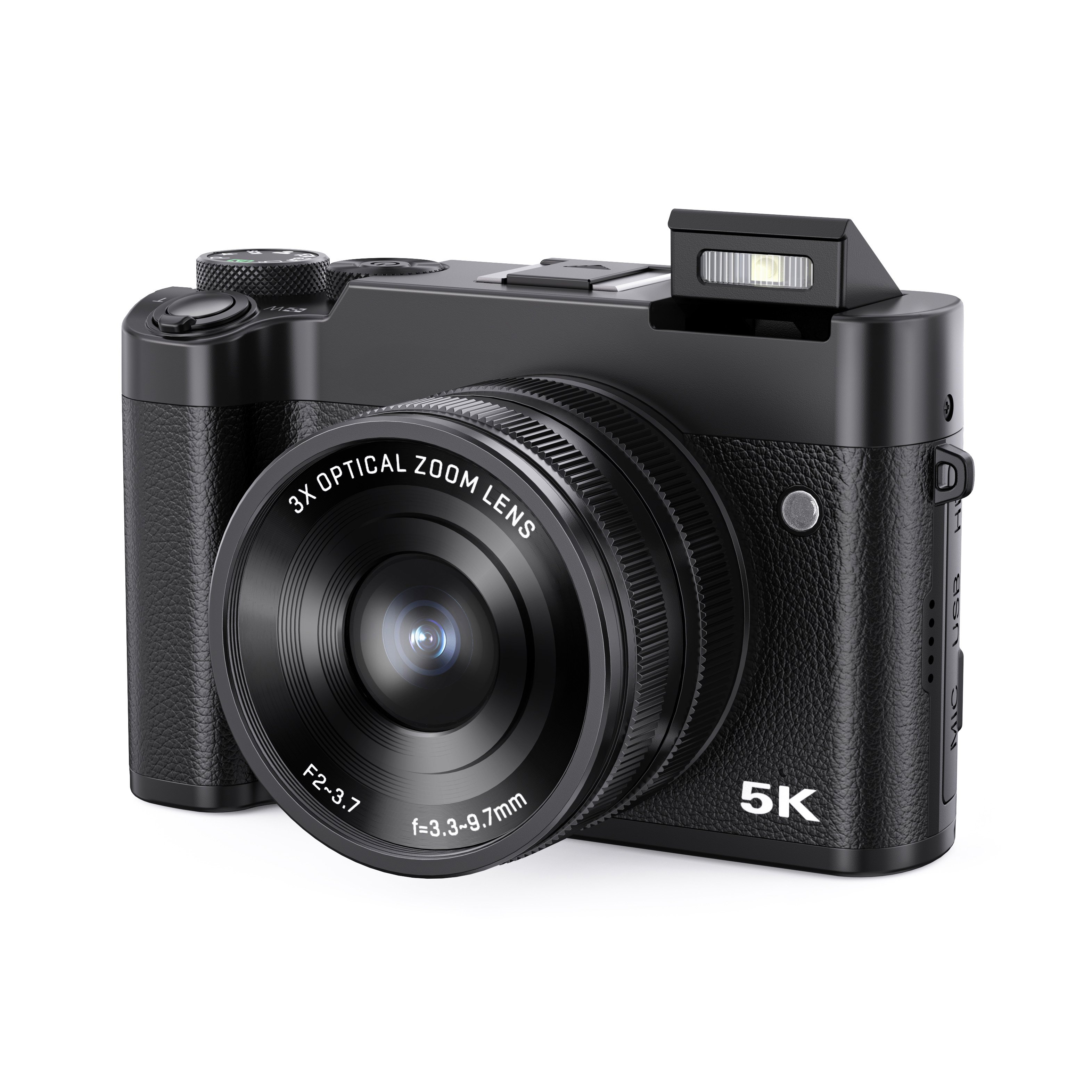 New 5K HD Digital Optical Zoom Camera Student Party Selfie HD Pixel Mirrorless Camera