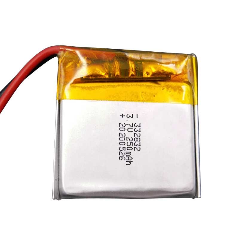 Li-ion Battery 332832 Polymer Battery 250mAh 3.7V Digital Li Polymer Rechargeable Battery