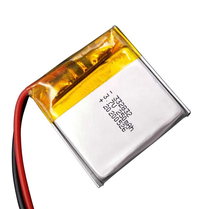 Li-ion Battery 332832 Polymer Battery 250mAh 3.7V Digital Li Polymer Rechargeable Battery