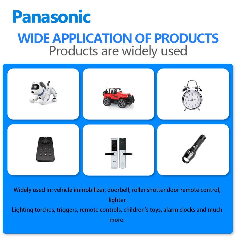 Panasonic 1.5V AA No. 5 Alkaline battery LR6BCH/B6 For Smart lock Digital camera children's toys