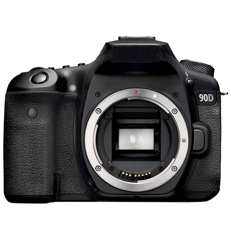 DF Wholesale Original 99% New Professional DSLR Body Worn Camera 90D 24MP HD video recording, lens