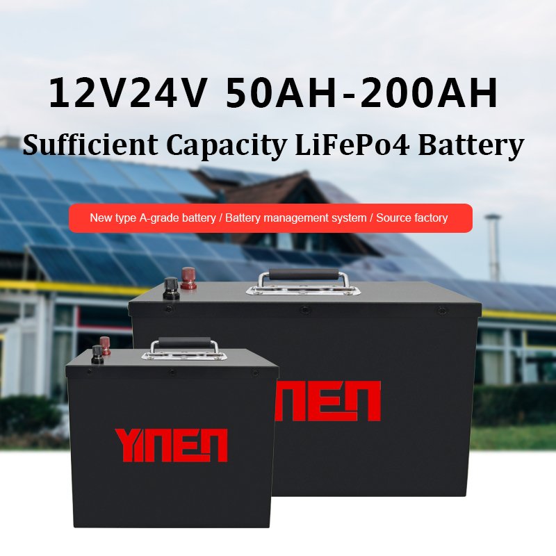New Energy Solar Batteries Lifepo4 Solaire Batteries 12.8V 200AH