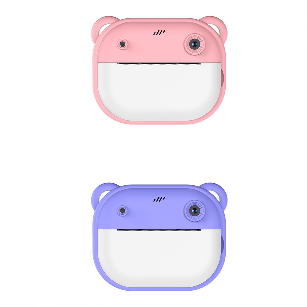Children's Mini Cartoon Digital Camera Thermal Printing Gift for Photography