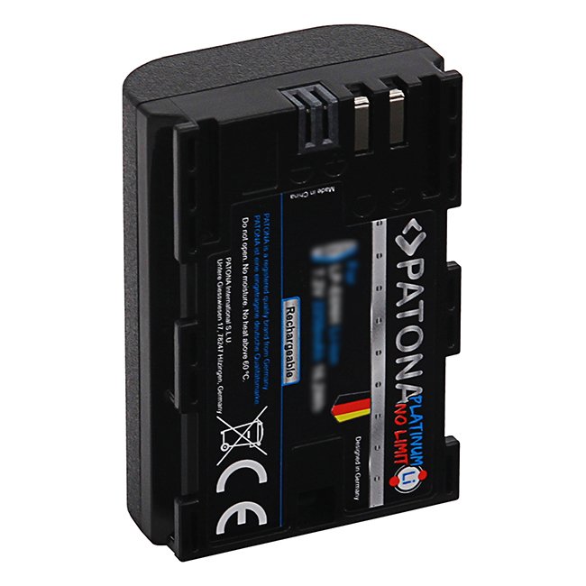 Professional PATONA Platinum Standard Digital Camera LP-E6NH Battery for Canon EOS R5 EOS R6