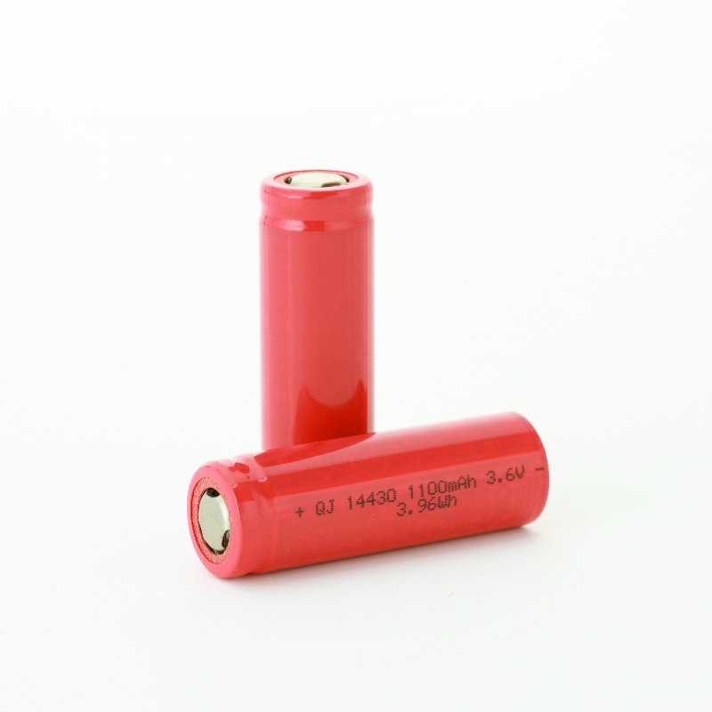 Wholesale 14430 3.7V 1100mAh Recycle Cyclic Charging Rechargeable Cylindrical Digital Lithium Li-Ion Batteries Battery Cells