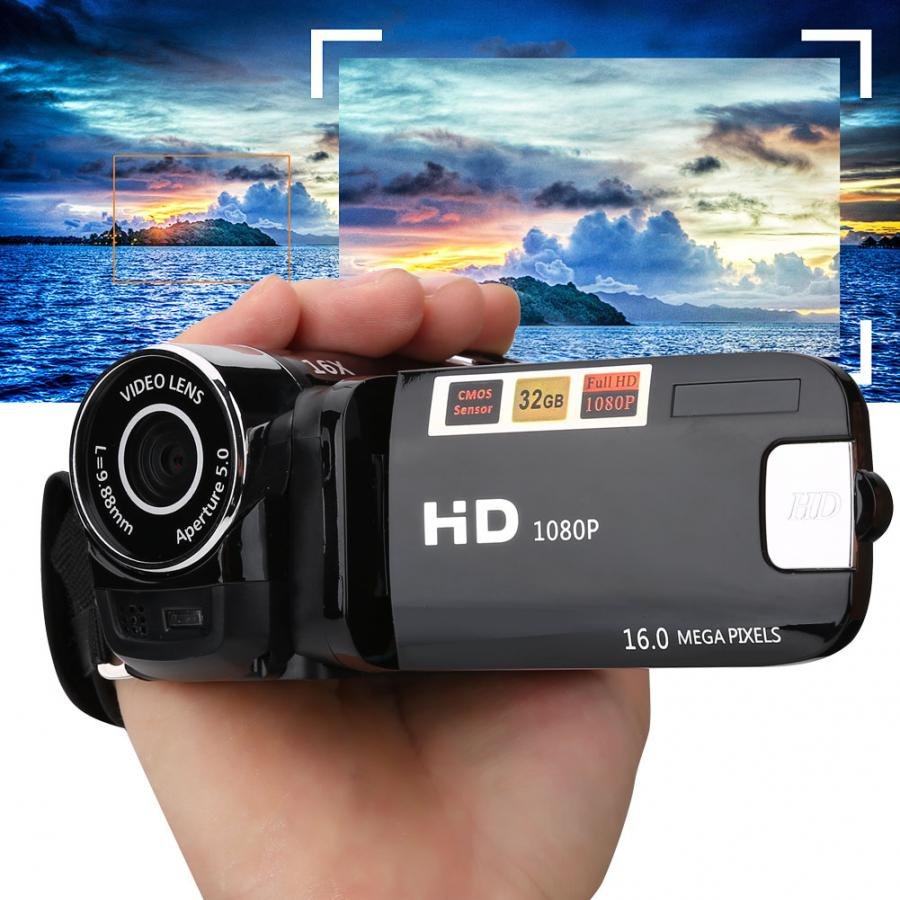 X711-2 Full HD 16 Megapixel DV Camcorder Digital Video Camera Screen 16X Night Shoot Zoom Vlog Mini Camera With Digital Zoom