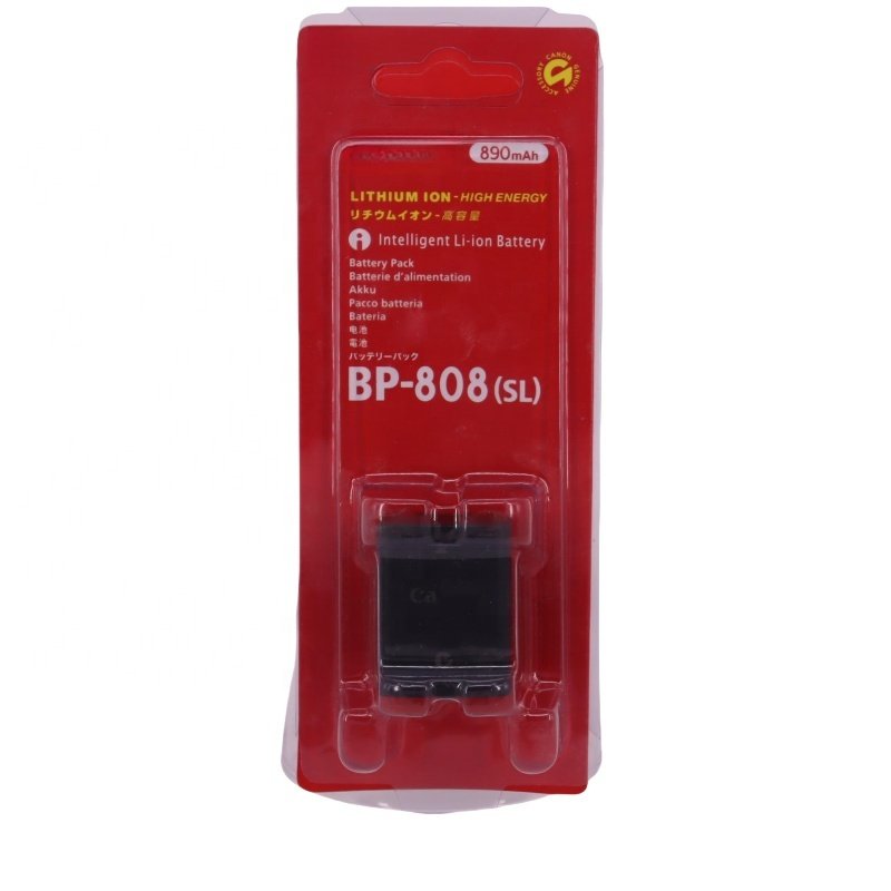 Camera battery BP-808 lithium battery suitable for cameras FS200, FS21, FS22 HG21 HF200 and other digital cameras