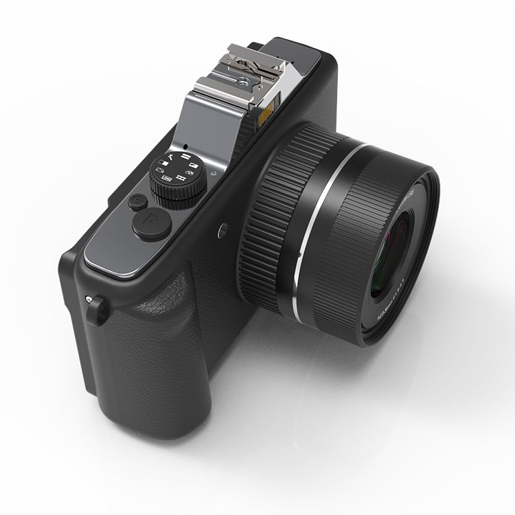 Product manufacturer outdoor anti-shake vintage black photo 6x optical zoom 2.7k video camera for photography