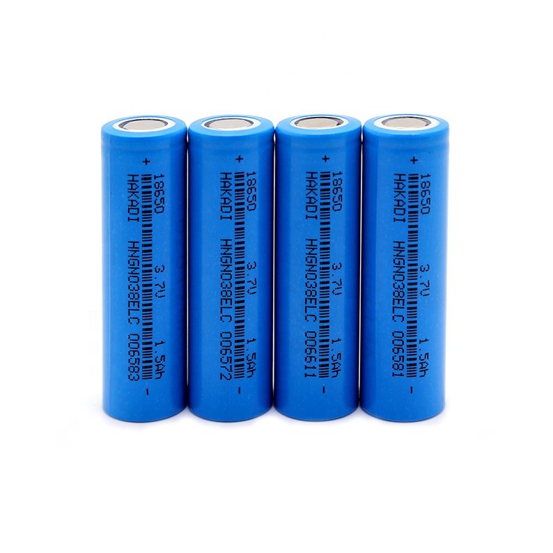 Factory Rechargeable Battery 18650 3.7v 1500mAh Lithium Ion Battery Li-ion Cells Batteries Rechargeable