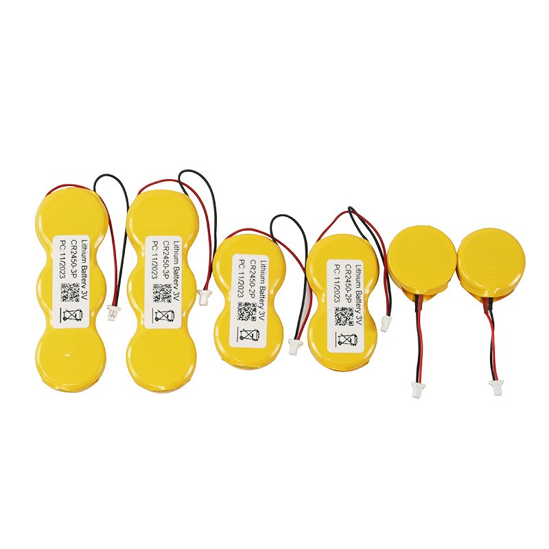 High Performance 3V 1800mAh CR2450-2P CR2450-3P New Button Coin Cell Lithium CR2450 Battery Pack 2P 3P For Digital Label