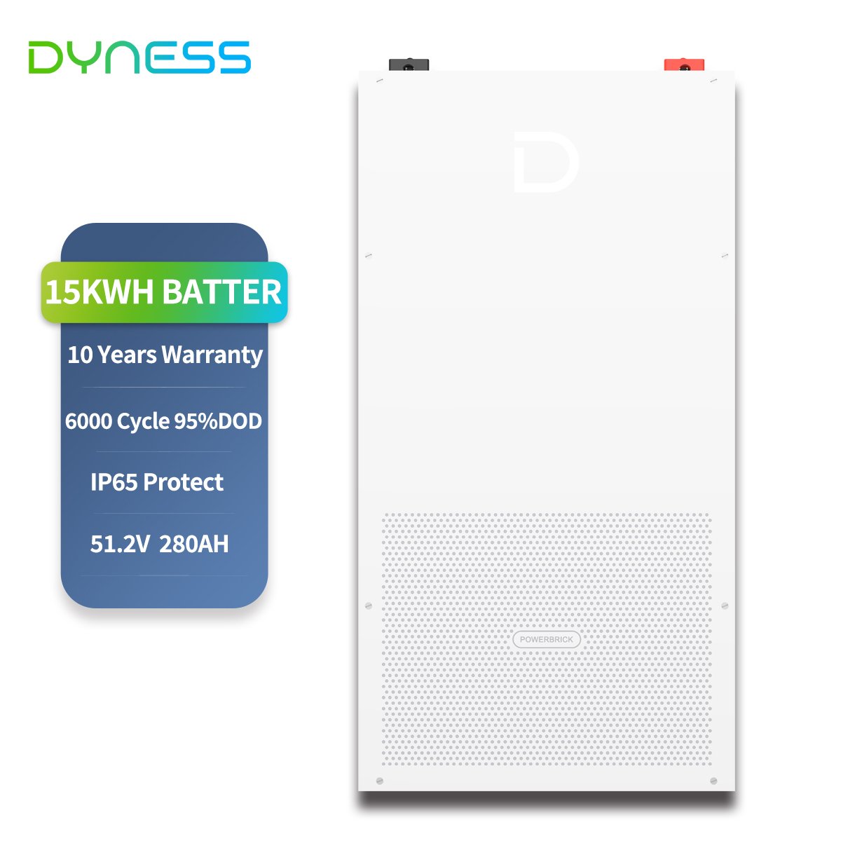 Dyness 48v 280ah lifepo4 home energy storage battery 6000 cycle Wall mounted 51,2v 300ah 15kwh lithium ion batteries with wheels