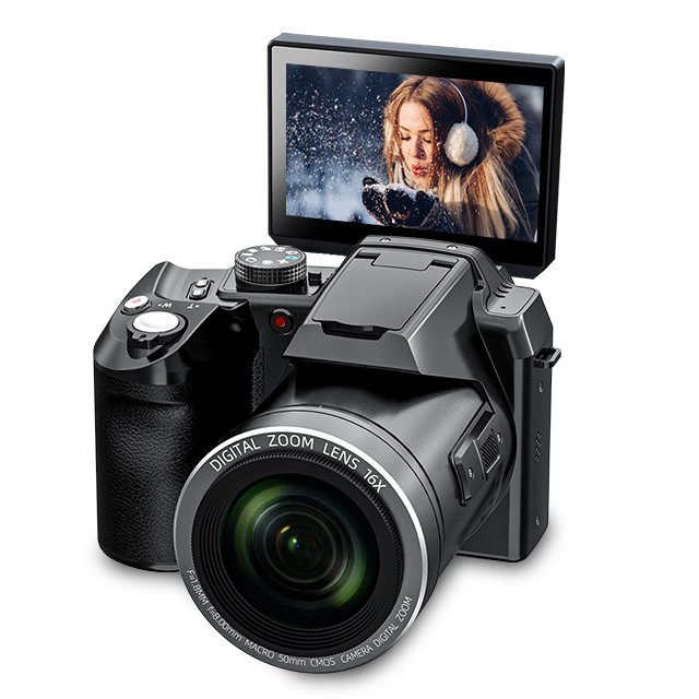 NBD Autofocus Video Camera Youtube 3.7 inch screen Vlogging Camcorders 4K 68MP 16X WiFi photography Digital camera