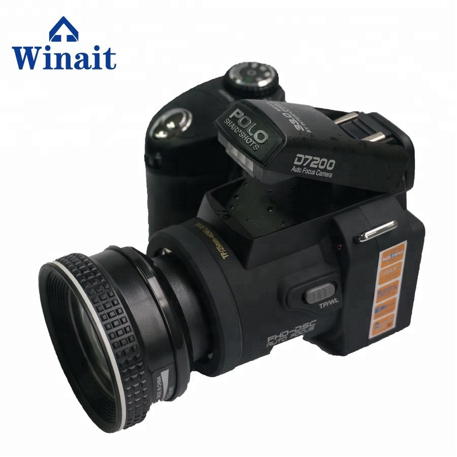 Winait Max 33Mp Digital Dslr Video Camera, Full Hd 1080P And 24X Optical Digital Video Recorder