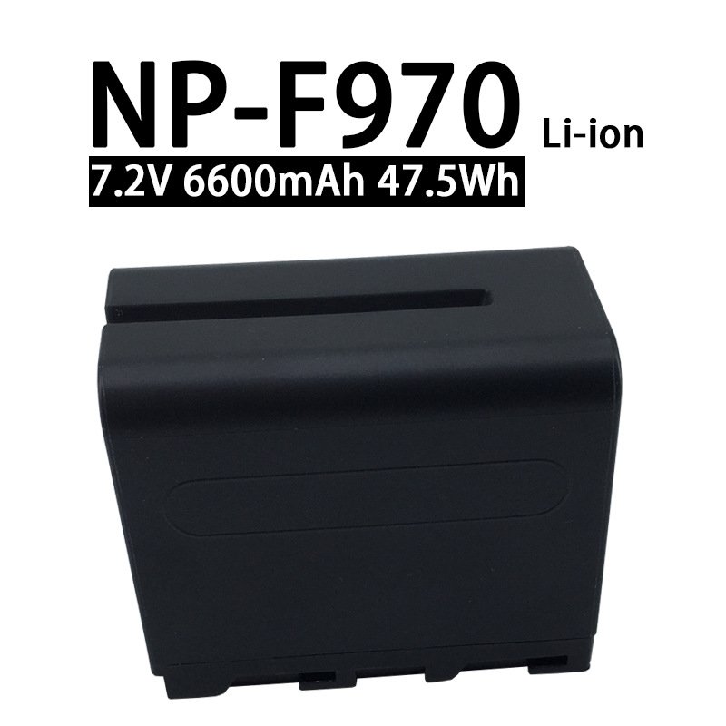 Led photography light studio lamp luminaire battery NP-F550 F750 F750 F970 series lithium battery