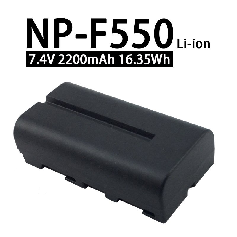 Led photography light studio lamp luminaire battery NP-F550 F750 F750 F970 series lithium battery