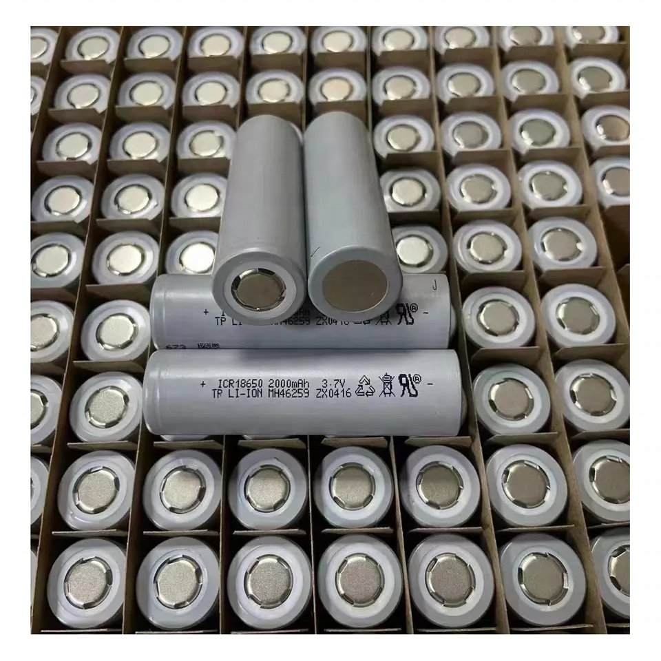 Factory Price 10C High Rate 18650 Power Cells Rechargeable Ebike Battery 2000mAh 20A 18650 Lithium Battery Cells