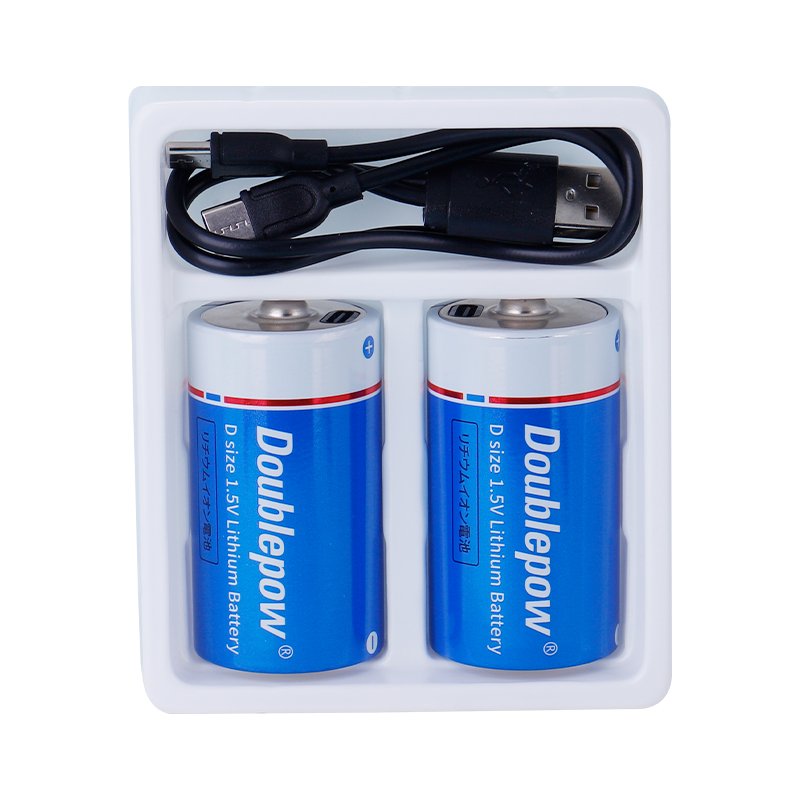 Wholesale USB Charger D 16340 1.5V 7500mAh 3400mAh 2400mAh 1000mAh Type C USB Lithium Ion Rechargeable Battery