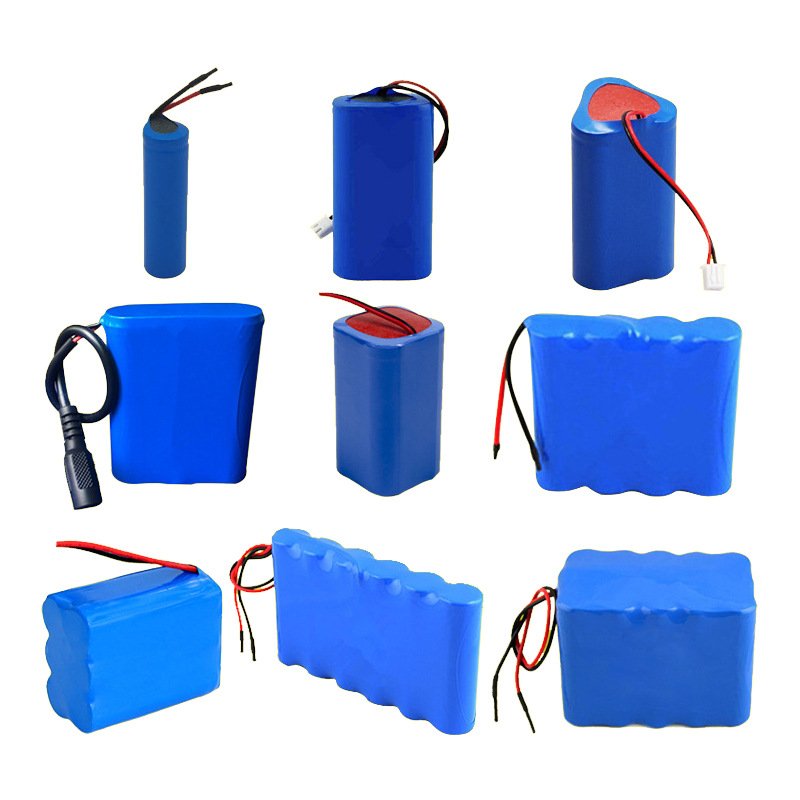 Rechargeable Li-ion Waterproof Lithium Deep Cycle Grade A 18650 Battery Packs