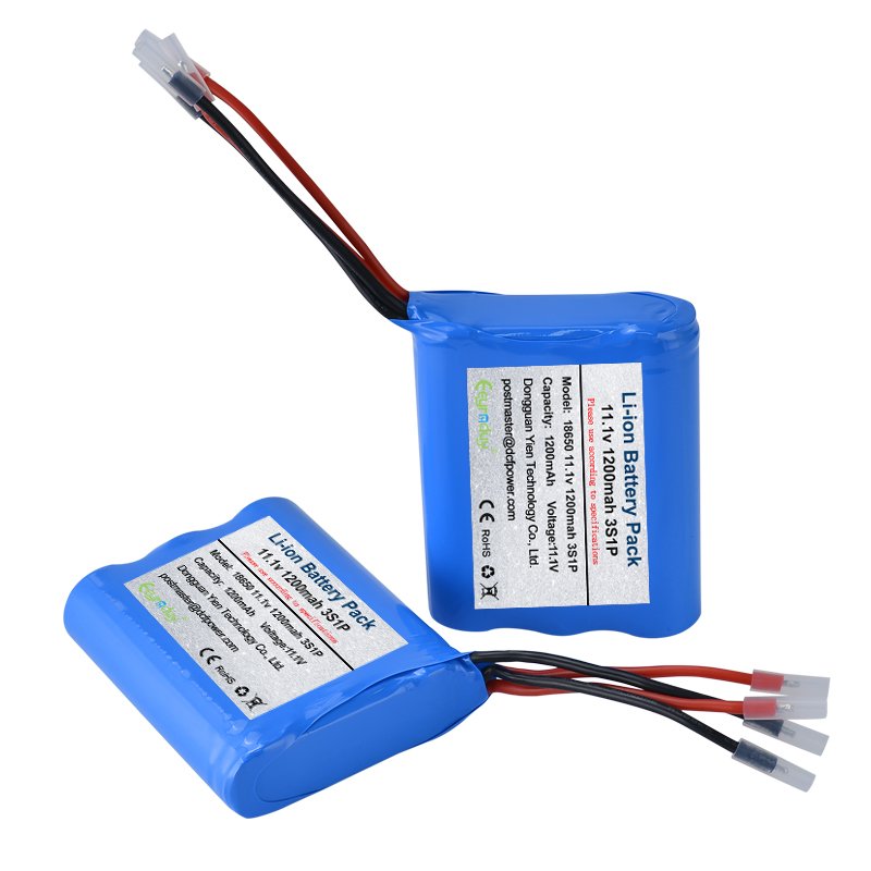 OEM Li-ion battery pack 1200mah 11.1V 18650 32650 26500 21700 16500 14500 lithium ion battery pack 300~6000 mah 3.7V 7.4V 14.8V