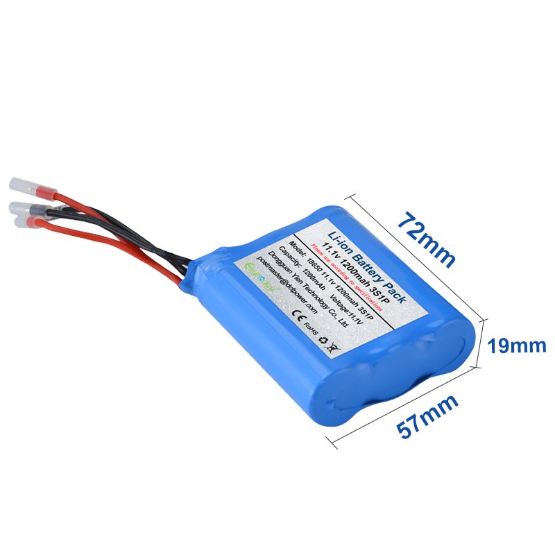 OEM Li-ion battery pack 1200mah 11.1V 18650 32650 26500 21700 16500 14500 lithium ion battery pack 300~6000 mah 3.7V 7.4V 14.8V