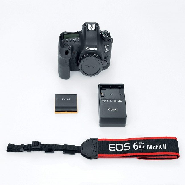 E-OS 6D 5D II High-Grade D-SLR Camera EF 24-105mm USM Lens WiFi Enabled 4K/8K Video Resolution Waterproof CMOS Sensor SD Memory